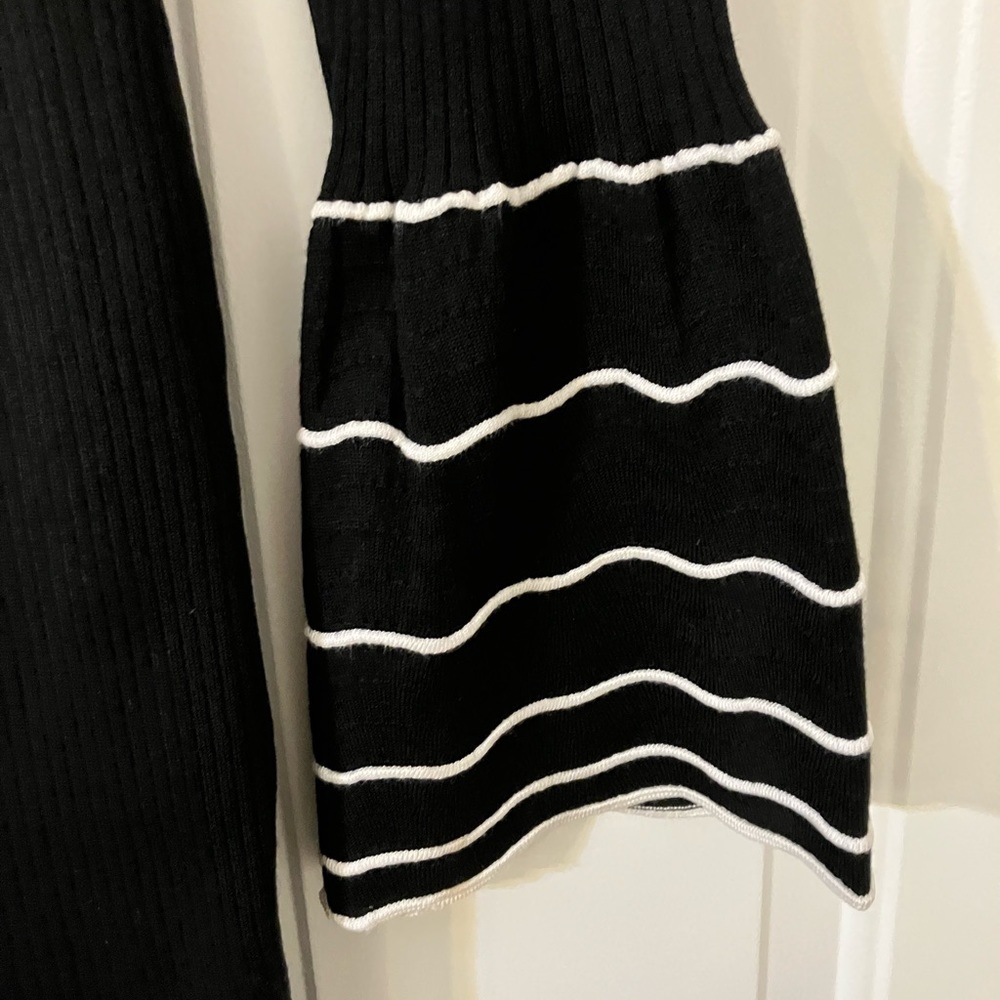Barr lll black and white dress size M - Picture 2 of 6